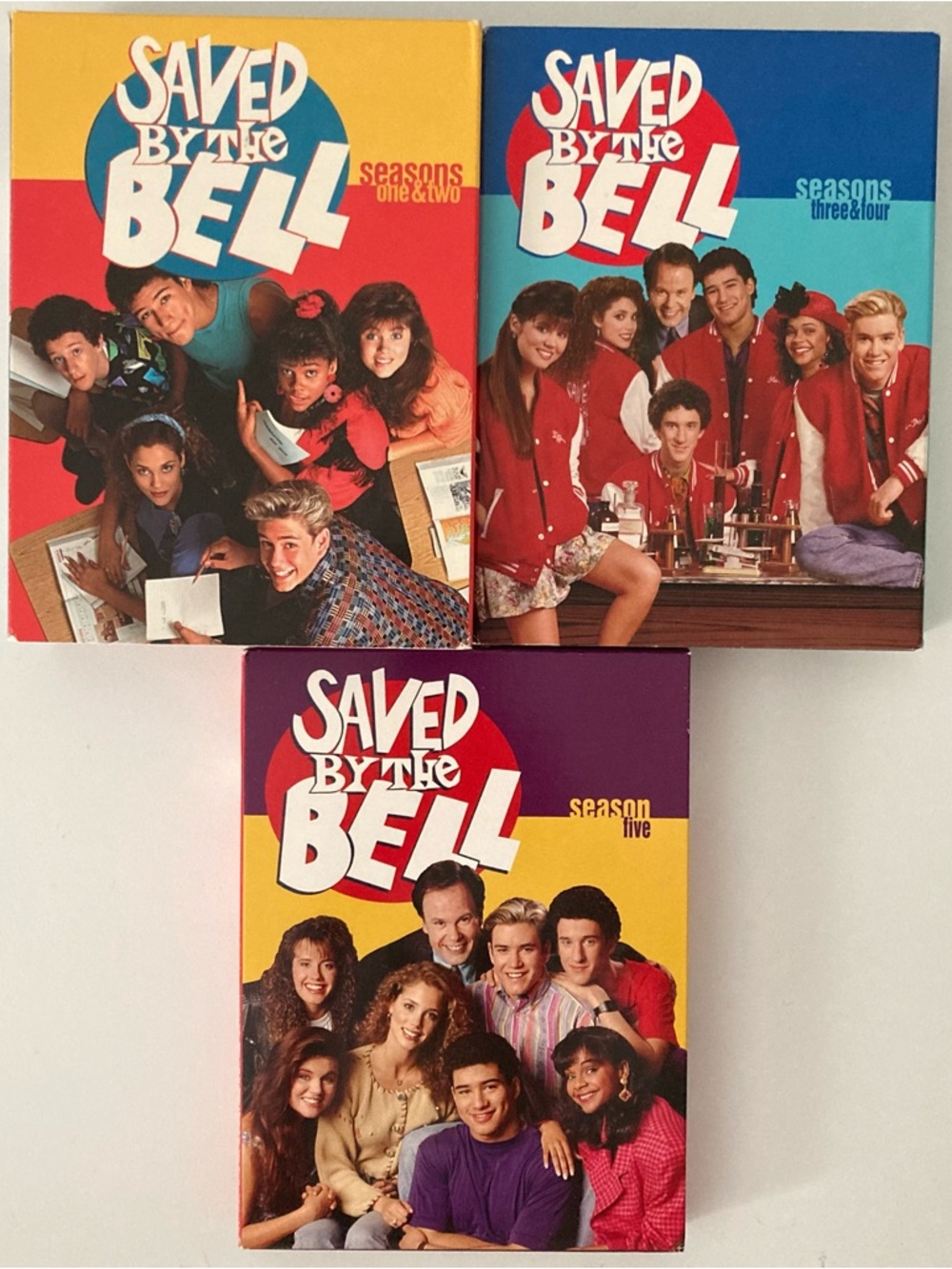 Saved by the Bell Seasons 1-5 DVD Box Sets